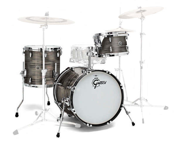 Gretsch Drums GB-J483-GO - BROOKLYN 12" x 8" TT 14" x 14" FT 18" x 14" BD GREY OYSTER