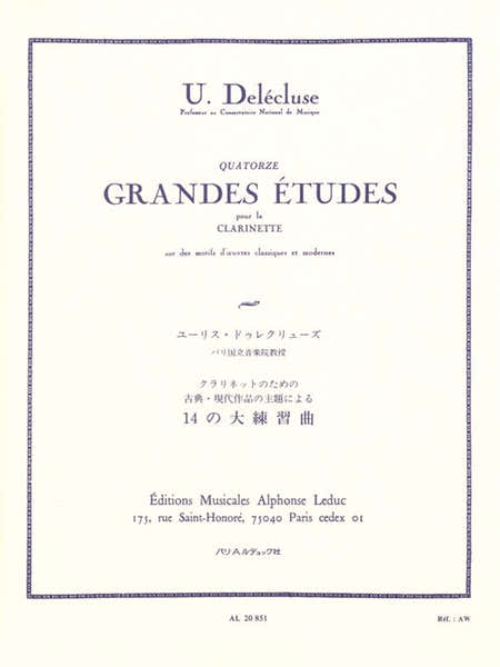Leduc 14 Grandes Etudes