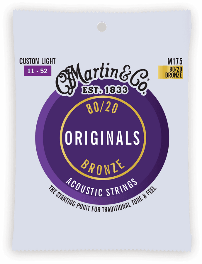 M175 CUSTOM LIGHT 11-52 TRADITIONAL BRONZE 80/20