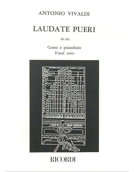 Ricordi Vivaldi A. - Laudate Pueri Dominum. Salmo 112 RV 601 - Chant et Piano