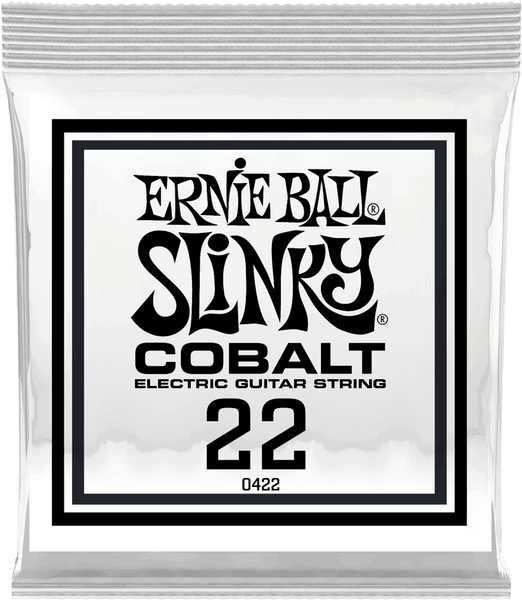 Ernie Ball .022 COBALT WOUND ELECTRIC GUITAR STRINGS