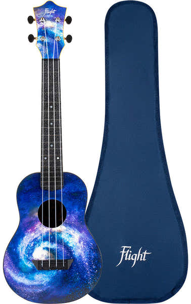 Flight TUC40 Travel Concert Ukulele - Space -