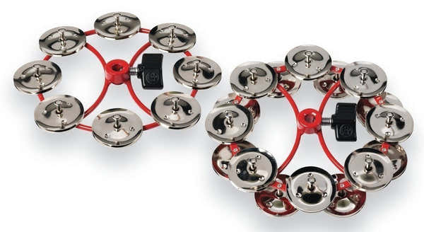 Latin Percussion TAMBOURINE CITY HI-HAT JINGLE RING DOUBLE ROW LP191NYD