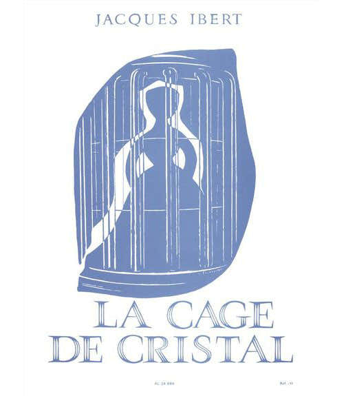 Leduc IBERT J. - LA CAGE DE CRISTAL - PIANO