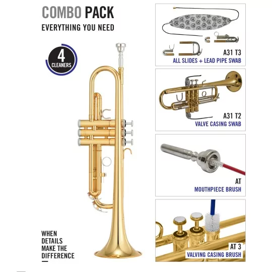 TRUMPET COMBO PACK CARE KIT ( A31T2- A31T3 - A31T4 )