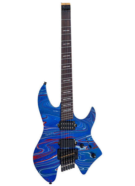 Sire Larry Carlton X6 Headless 6 RN Blue Swirl