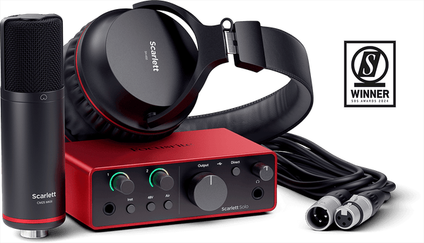 Focusrite Scarlett Solo Studio 4th Gen