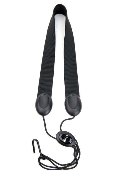 D'addario - Rico SAXOPHONE STRAP TENOR/BARITONE BLACK NYLON
