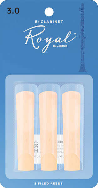 D'addario - Rico RICO ROYAL BB CLARINET REEDS 3