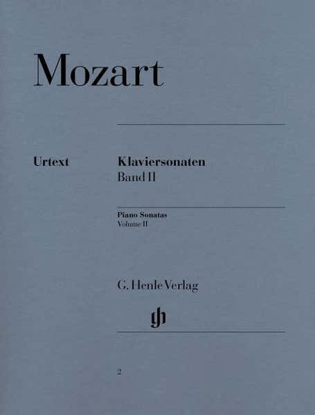Henle Verlag Moz W.A. - Piano Sonatas Volume Ii