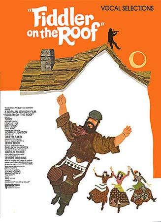 Wise Publications FIDDLER ON THE ROOF VOCAL SELECTIONS JERRY BOCK PVG