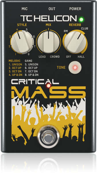 Tc Helicon Critical Mass