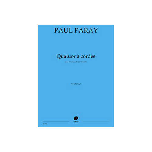 Jobert Paray - Quatuor À Cordes/version Poche