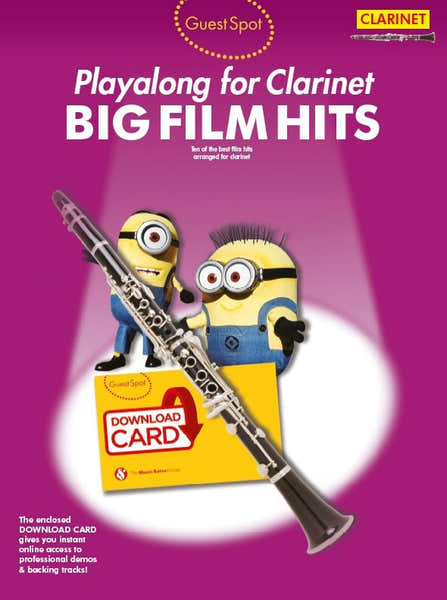 Wise Publications Guest Spot: Big Film Hits Playalong For Clarinet