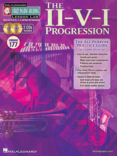 Hal Leonard Jazz Play Along Lesson Lab Vol.177 - The II-v-i- Progression
