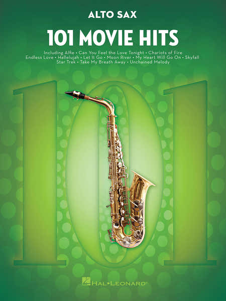 Hal Leonard 101 Movie Hits Saxophone Alto