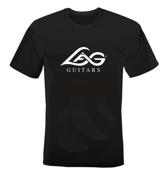 T-Shirt LÂG black logo White XL