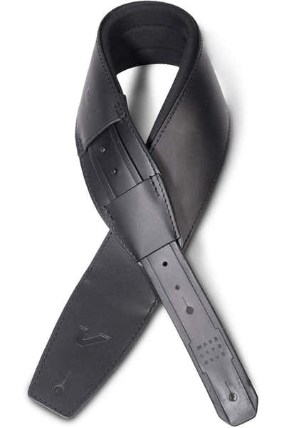 Gruvgear John Patitucci Signature - Leather strap neoprene back extra long - Black