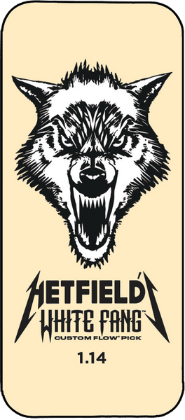 Dunlop 6 x 1,14mm Hetfield's White Fang Tin