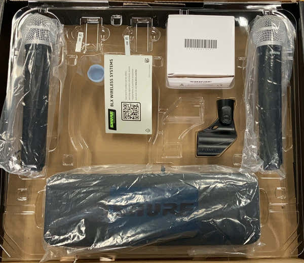 Shure BLX288E-PG58-M17 - B-Stock