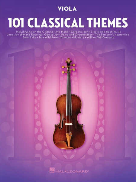 Hal Leonard 101 Classical Themes For Viola