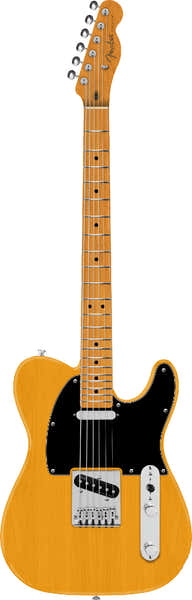 Fender Telecaster 75 Anni Player II Baritone, MN Butterscotch Blonde