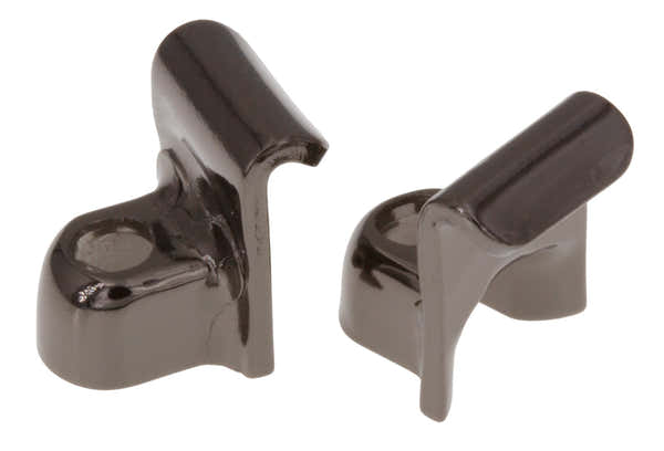 Sparedrum DC7BK HSFB23 DRUM CLAW HOOK BLACK FINISH X2