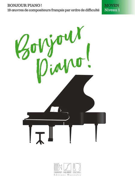 Durand BONJOUR PIANO - MOYEN NIVEAU 1