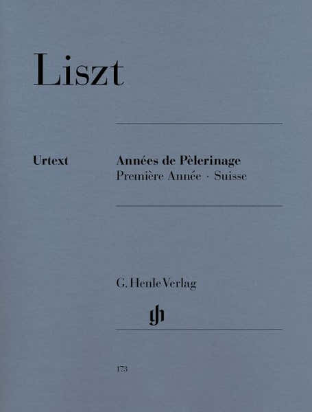 Henle Verlag Liszt F. - Annees De Pelerinage Premiere Annee - Suisse