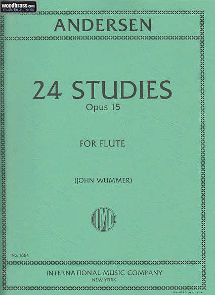 Andersen J. - 24 Etudes Op.15 - Flute