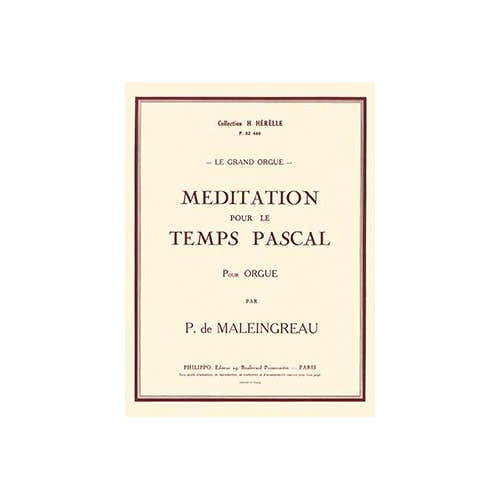 Combre Maleingreau - Méditation PR Le Temps Pascal - Orgue