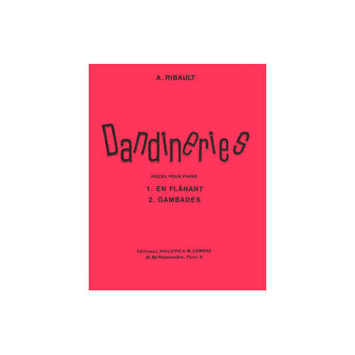 Combre Ribault - Dandineries (2 Pièces) - Piano