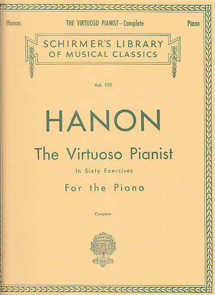 Schirmer The Virtuoso Pianist - Hanon