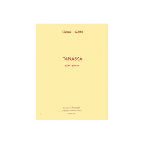 Combre Auber - Tanaska - Piano