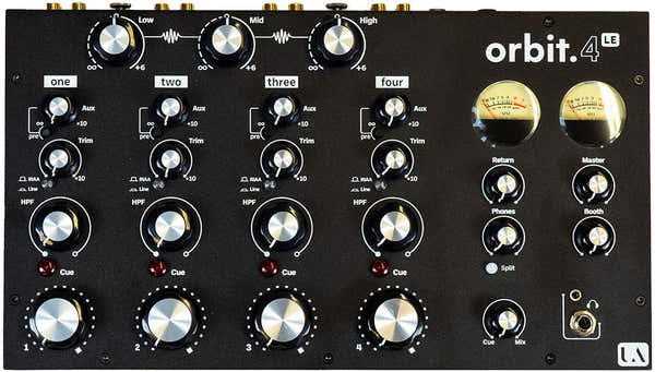 Union Audio ORBIT.4 LE 4-CH Rotary Desktop Mixer with 3-Band Isolator