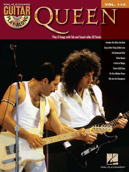 Hal Leonard Guitar Play Along Vol.112 Queen Tab + Audio En Ligne