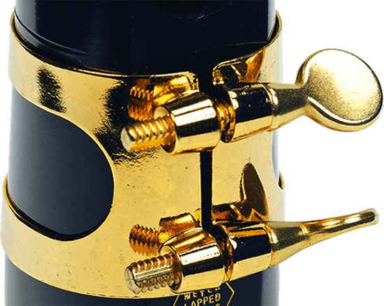 EBONITE MOUTHPIECE LIGATURE FOR ALTO SAXOPHONE