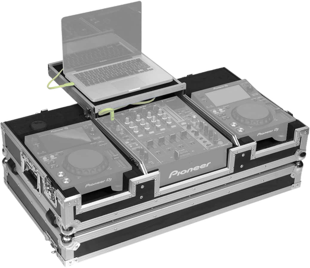 Flight DJ Console Laptop Stand 10/12'' LTS
