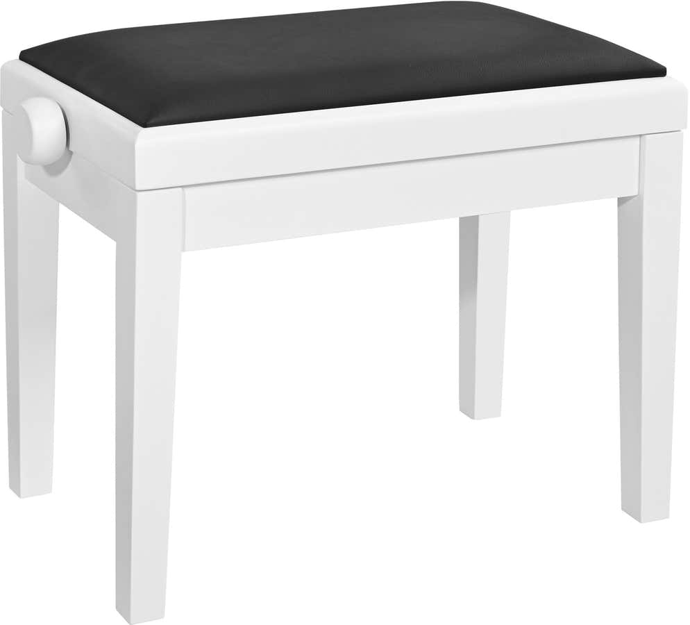 Keyboard bench 13926 Matt white