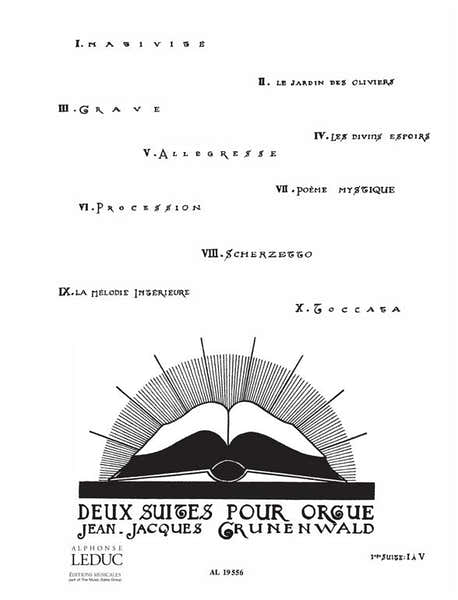Leduc Deux Suites pour Orgue