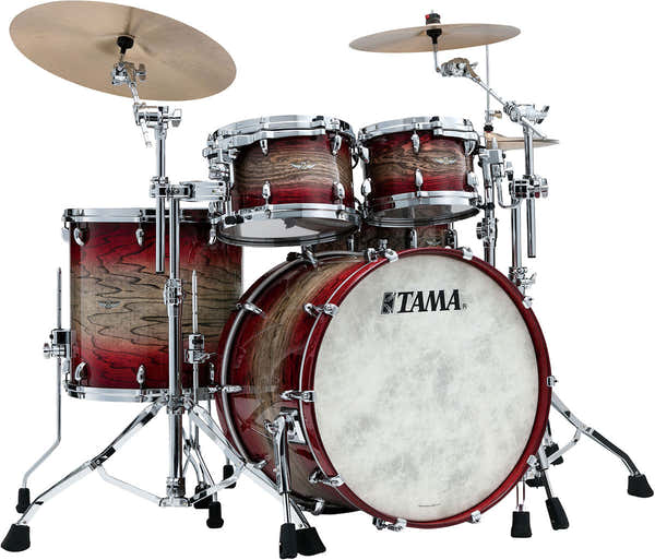 Tama Star Walnut Stage 22 Garnet Japanese Sen Burst