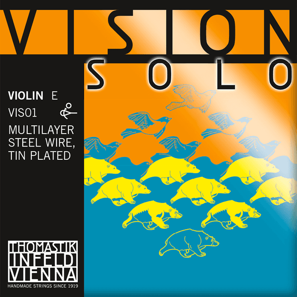 Thomastik STRINGS INFELD VIOLIN VISION SOLO E TIN STEEL VIS01