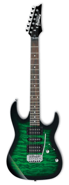 Ibanez Grx70Qa-Teb Gio Transparent Emerald Burst