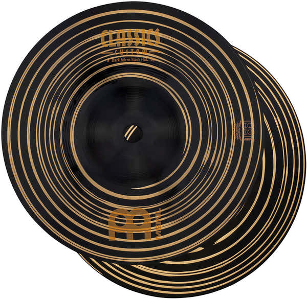 Meinl CC8DAH - Classics Custom Dark Micro Stack Hats - 8"