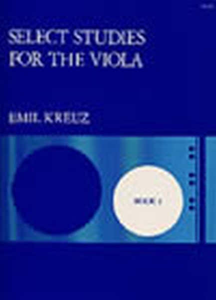 Stainer And Bell Kreuz E. - Select Studies For The Viola Book 1