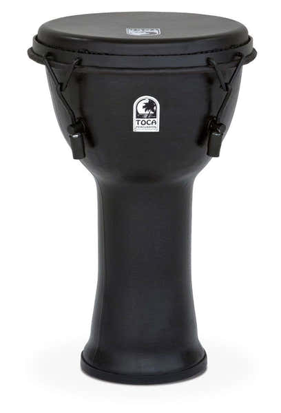 Toca DJEMBE FREESTYLE MECHANICALTUNED ''BLACK MAMBA'' 9'' SFDMX-9BM