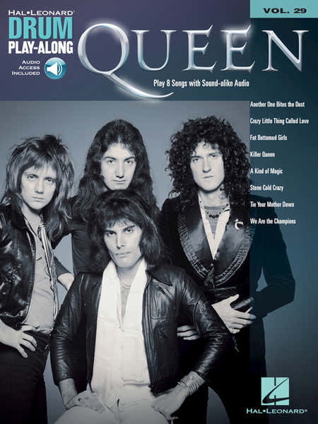 Hal Leonard Drum Play Along Vol.29 - Queen