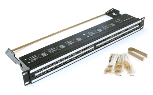 Patch Panel 1u 96 PTS - D 25