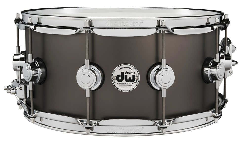 Satin black over brass 14x6,5