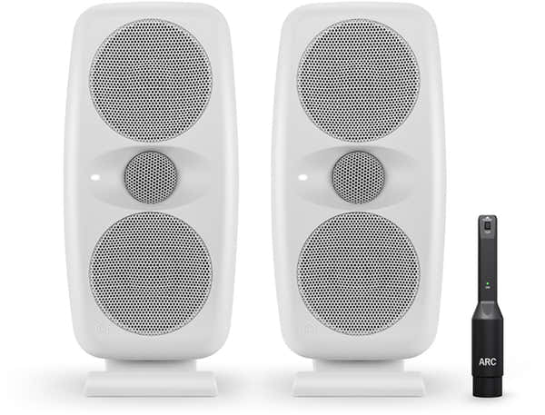 Ik Multimedia iLoud MTM MKII White Bundle